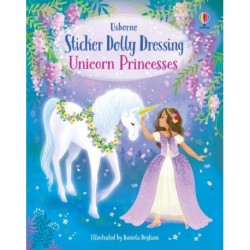 Sticker Dolly Dressing Unicorn Princesses