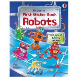 First Sticker Book Robots