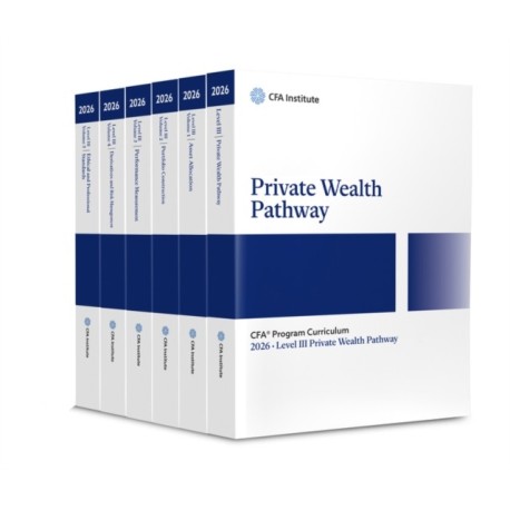 2026 CFA Program Curriculum Level III Private Wealth Pathway Box Set