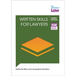 SQE2 - Written Skills for Lawyers 4e