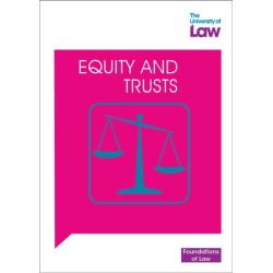 Foundations of Law - Equity and Trusts