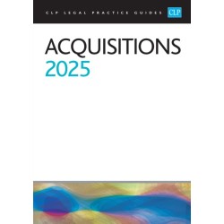 Acquisitions 2025: Legal Practice Course Guides (LPC)