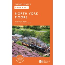 OS Short Walks Made Easy  - North York Moors: 10 Leisurely Walks