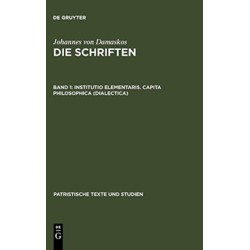 Institutio Elementaris. Capita Philosophica (Dialectica)