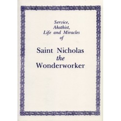 Service, Akathist, Life and Miracles of St. Nicholas the Wonderworker