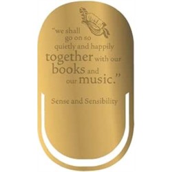 Bookmark Metal - Pulteney Press (Jane Austen)