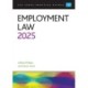 Employment Law 2025: Legal Practice Course Guides (LPC)