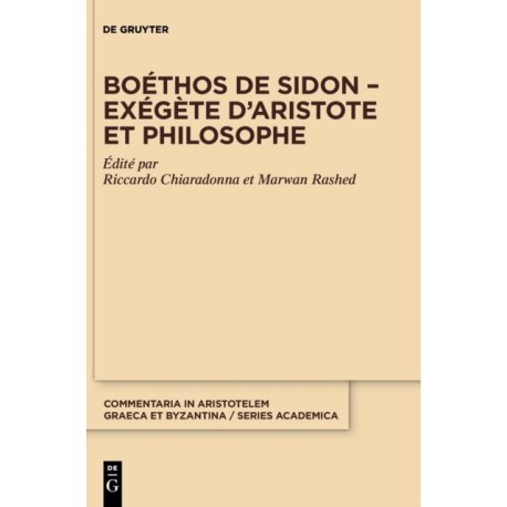 Boethos de Sidon – Exegete d’Aristote et philosophe