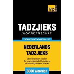 Thematische woordenschat Nederlands-Tadzjieks - 3000 woorden