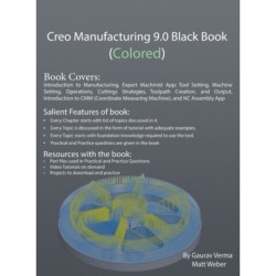 Creo Manufacturing 9.0 Black Book (Colored)