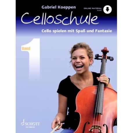 Celloschule: Cello spielen mit Spa und Fantasie. Vol. 1. cello. Textbook.