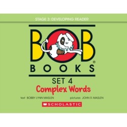 Bob Books - Complex Words Hardcover Bind-Up | Phonics, Ages 4 and up, Kindergarten, First Grade (Stage 3: Developing Reader): Phonics, Ages 4 and Up, Kindergarten, First Grade