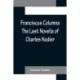 Franciscus Columna The Last Novella of Charles Nodier