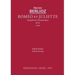 Romeo et Juliette, H 79: Vocal score