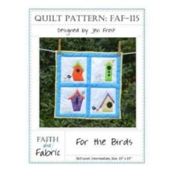 For the Birds: Bird House Quilt Pattern