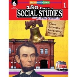 180 Days™: Social Studies for First Grade: Practice, Assess, Diagnose