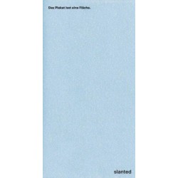 Das Plakat isst eine Flache