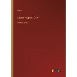 Lesser Hippias- Crito: in large print