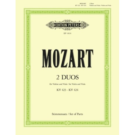 Duos in G & B flat- K423 & K424