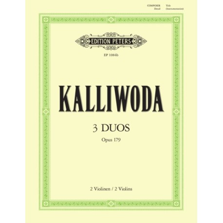 3 DUOS Op. 179