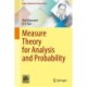 Measure Theory for Analysis and Probability