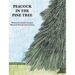 Peacock in the Pine Tree