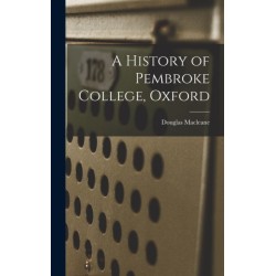 A History of Pembroke College, Oxford
