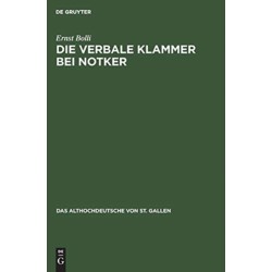 Die verbale Klammer bei Notker