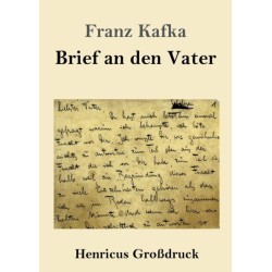 Brief an den Vater (Großdruck)