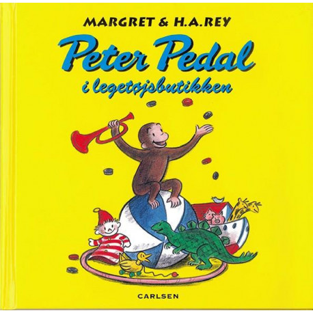 Peter Pedal i legetøjsbutikken