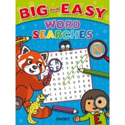 Big and Easy Word Searches: Red Panda
