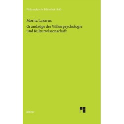 Grundzuge der Volkerpsychologie und Kulturwissenschaft
