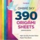 Ombre Sky 390 Origami Sheets: High-Quality Double-Sided Paper Pack Book