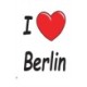 I Love Berlin - Notebook/Notizbuch: Theme Notebook, diary, titillation-book in pocket size / Motiv Notizbuch, Notebook, Einschreibbuch, Tagebuch, Kritzelbuch im praktischen Pocketformat