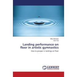 Landing performance on floor in artistic gymnastics