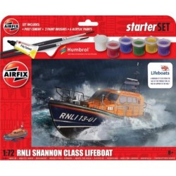 Airfix STARTER SET - RNLI SHANNON CLASS LIFEBOT Model Toy