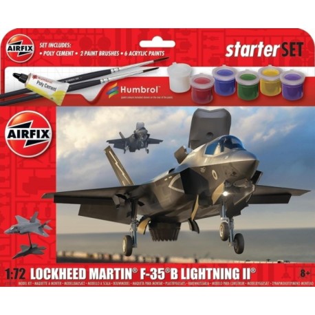 Airfix STARTER SET - LOCKHEED MARTIN F-35B LIGI Model Toy