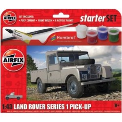 Airfix STARTER SET - LAND ROVER SERIES 1 Model Toy