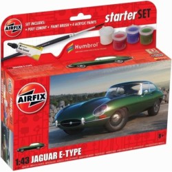 Airfix STARTER SET - JAGUAR E-TYPE Model Toy