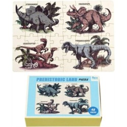 Matchbox jigsaw puzzle - Prehistoric Land