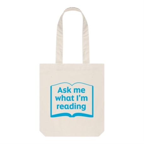 Ask Me What Im Reading Tote Bag
