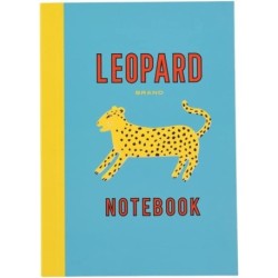 A6 notebook - Leopard