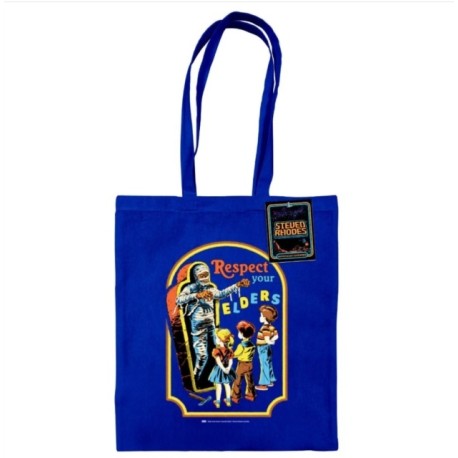 Steven Rhodes (Respect Your Elders) Bright Royal Tote Bag