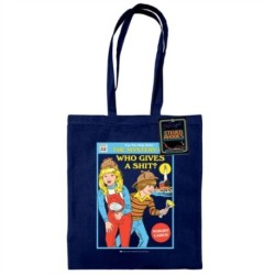 Steven Rhodes (The Mystery) French Navy Tote Bag