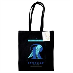 Harry Potter (Ravenclaw) Black Tote Bag