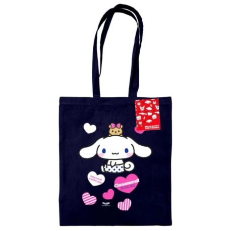 Cinnamoroll (Pup) Navy Tote Bag