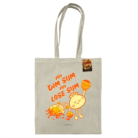 Benjimoji (Dim Sum Lose Sum) Natural Tote Bag