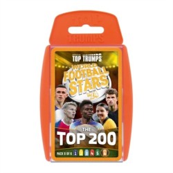 Top Trumps World Football Stars Top 200 Cards - Pack 6