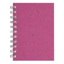 A6 Pink Pig Notebook 70 leaves 80gsm Berry