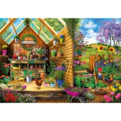 Inside Out Garden Shed 40 Piece Puzzle